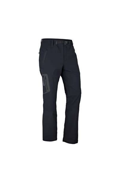 NORTHFINDER Pantaloni elastici pentru bărbați GAVIN negri