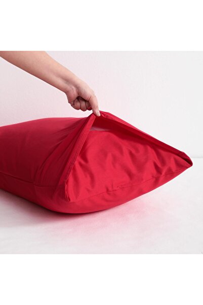 İz Home Premium Pillowcase Set |   2 Pieces |   Model with Cover |   7 Colors |   Cotton Fabric |   50X70 cm Net Size