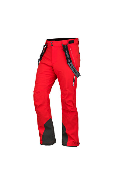 NORTHFINDER Pantaloni schi matlasati 10K/10K pentru barbati Howard S red
