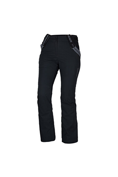 NORTHFINDER Pantaloni de schi comozi pentru femei cu bretele TAMERA negri