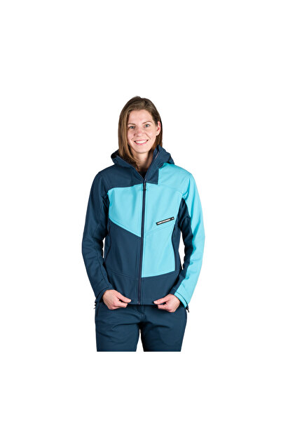 NORTHFINDER Jacheta softshell 3L femei Chandra M blueblue