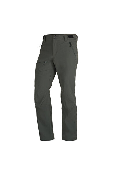 NORTHFINDER Men's travel stretch trousers regular fit PIERO darkgreen