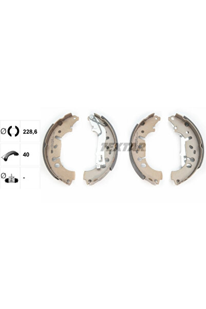 Krieger Set Saboti Frana Fiat Linea/Punto Opel Adam/Corsa D