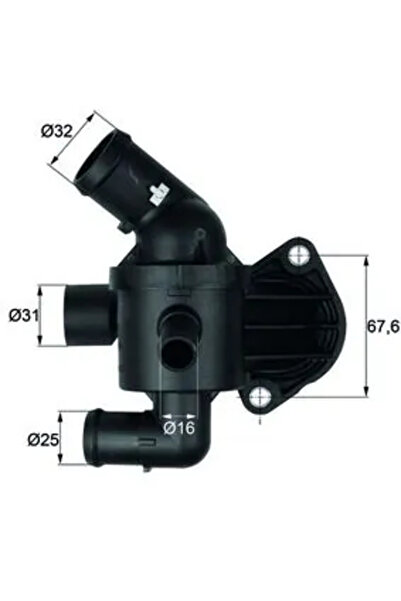 MAHLE Termostat lichid racire VW GOLF VI Variant 2009-2013 TI 15 92