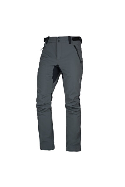 NORTHFINDER Pantaloni softshell pentru bărbați MARCELLO gri-negru