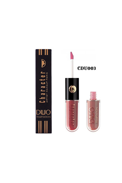 Character أحمر شفاه وملمع شفاه ثنائي الإغراء من تشاريكتر CDU003