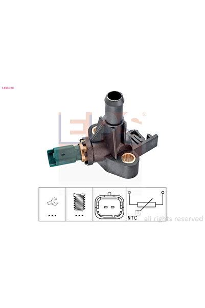 Eps Senzor,temperatura Lichid De Racire Fiat Albea (178_, 172_, 372_) 2007-2009 Benzina