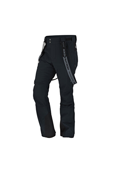 NORTHFINDER Pantaloni de schi softshell pentru bărbați HASSAN NO-3821SNW negri