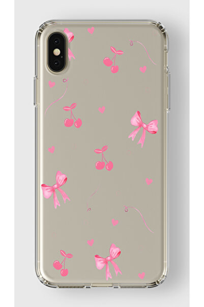 Elorakılıf Iphone X/XS Uyumlu Baskılı Yumuşak Silikon Şeffaf Telefon Kılıfı