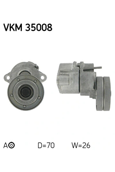 SKF Belt Tensioner Timing Belt Opel Astra F/Corsa B/Vectra A Vauxhall Astra M...