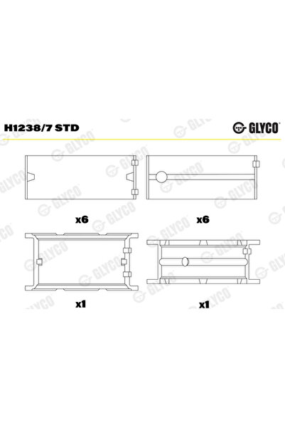 GLYCO Cuzineti Arbore Cotit Bmw 3/5/6