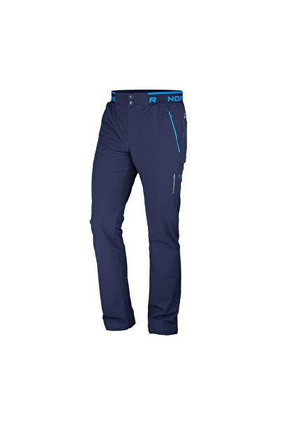 NORTHFINDER Pantaloni elastici pentru bărbați DEAN bleumarin închis
