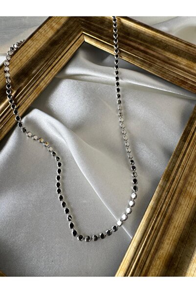 H&S AKSESUAR Özel Seri Gold Kalın Ezme Zincir Kolye