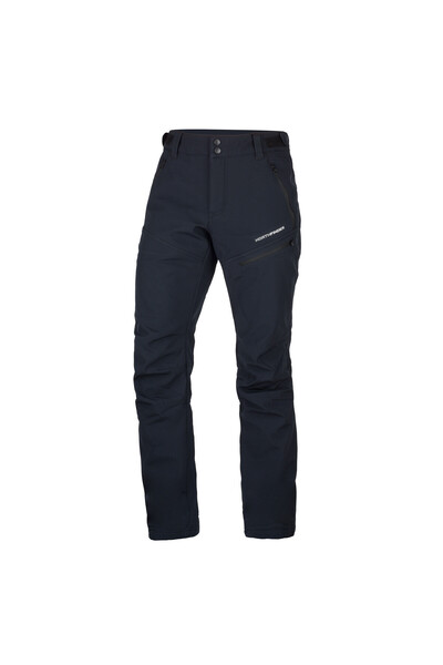 NORTHFINDER Pantaloni softshell elastici izolați pentru bărbați BREITHORN negri