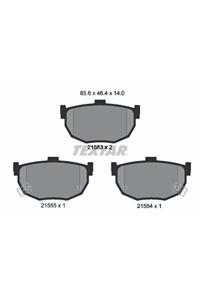 Krieger Set Placute Frana Frana Disc Hyundai Coupe 1/Coupe 2/Elantra 3 Kia Ce...