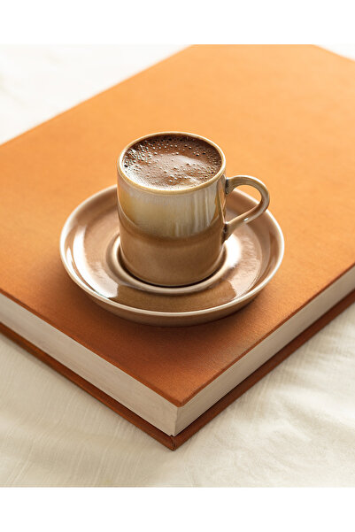 Madame Coco Ramona 2-Person Coffee Cup Set - Powder - 90 ml