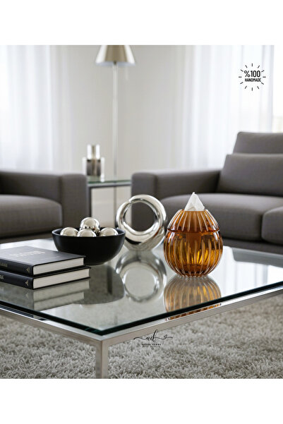 AKDEN STORE Kesme Dekor El İşçiliği Sofra Çek Al Peçetelik,Cam Peçetelik