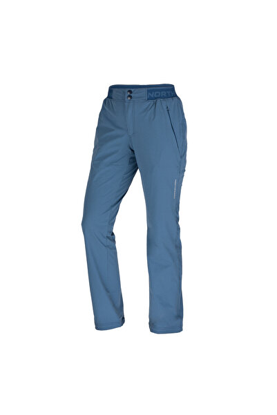 NORTHFINDER Pantaloni elastici pentru bărbați DEAN albastru-gri