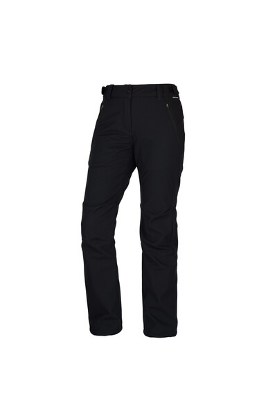 NORTHFINDER Pantaloni softshell de protecție pentru femei GARNET negri