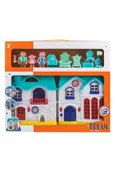SHOPIENS Dollhouse with Sound, Light & Accessories
