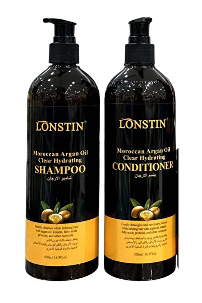 Lonstin Lonstein Argan Shampoo 500 ml & Argan Conditioner 500 ml