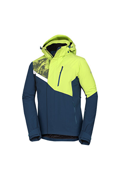 NORTHFINDER Geacă de schi la modă pentru bărbați, izolată, WASH, albastru-ink...