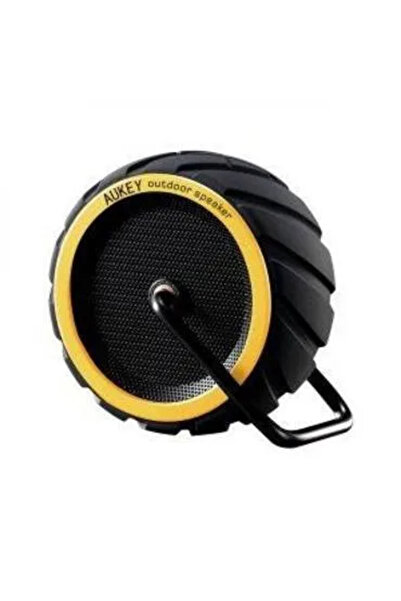 AUKEY OKI Wheel-Shaped Waterproof and Shockproof Bluetooth Speaker - Yellow