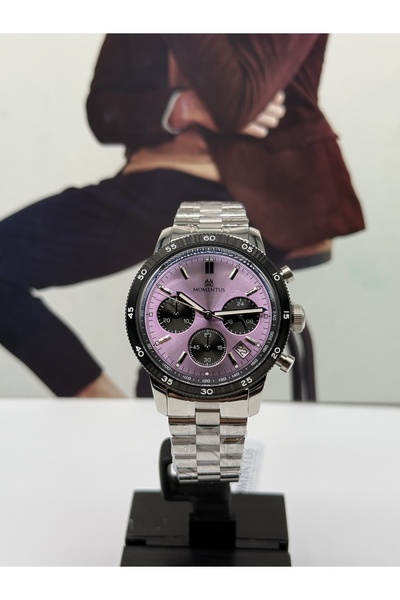 Momentus Pink Sports Men's Watch 5 Atm Waterproof with 3 Years Warranty