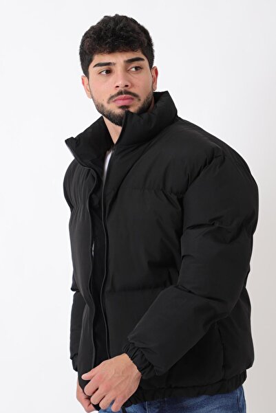 Stilkombin Stand Collar Oversize Bomber Puffer Winter Coat Pldp 3018_50465