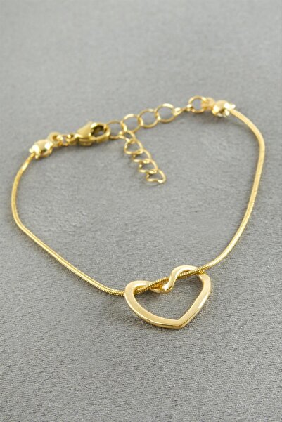 CT STONES Heart Steel Bracelet