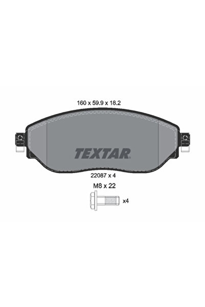 Krieger Set Placute Frana Frana Disc Fiat Talento Bus/Talento Caroserie/Talen...