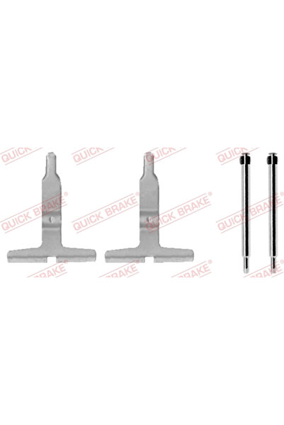 QUICK BRAKE Set Accesorii, Placute Frana 109-1217 Chrysler Crossfire/Crossfir...