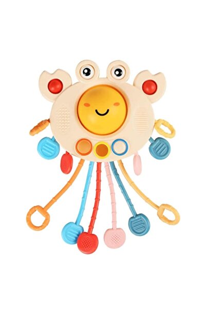 OEM Jucarie Montessori senzoriala din silicon pentru bebelusi, dentitie, motr...