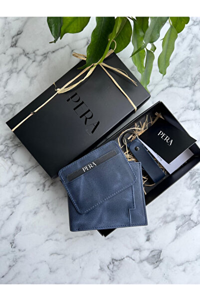 Store Erkek Cüzdan Seti - İsim Yazılı, Kişiye Özel Kartlık ve Anahtarlık