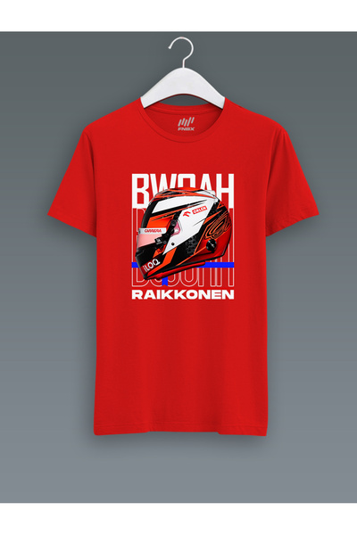 FNBX Kimi Raikkonen Bwoah Helmet T-Shirt