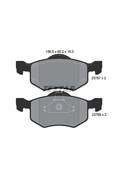 TEXTAR Комплект спирачни накладки за дискови спирачки Ford Maverick Ford Aust...
