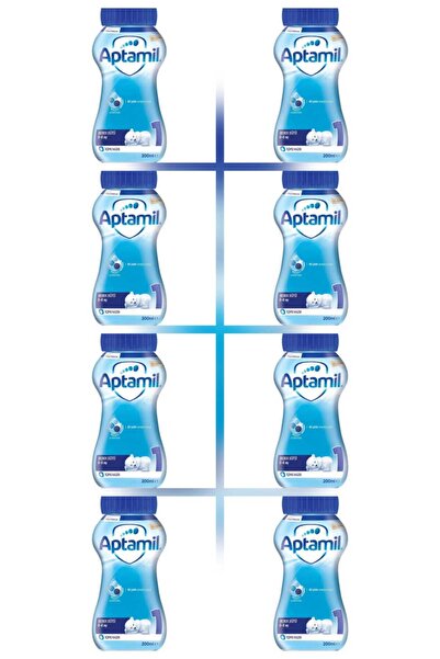 Aptamil 1 Bebek Sütü İçime Hazır (Sıvı) 200 ml 0-6 Ay 8 Adet