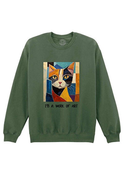 Cu Pisici Bluza printata-I’m a Work of Art, Unisex