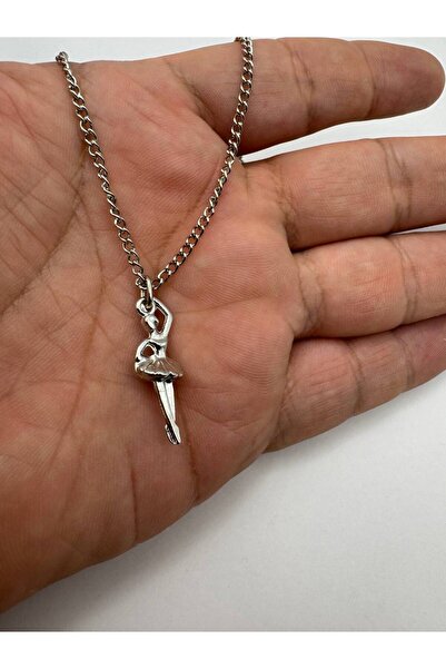 Yuchicly قلادة للنساء والرجال بتصميم راقصة الباليه الدوارة - رمز للرقي والتوا...