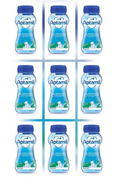 Aptamil 5 Devam Sütü İçime Hazır (Sıvı) 200 ml 6-12 Ay 9 Adet