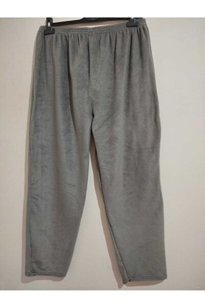 anne moda ankara Kışlık, Çok Kalın, Standart Beden, UNİSEX, Düz Paça Traşlı Polar, pantolon