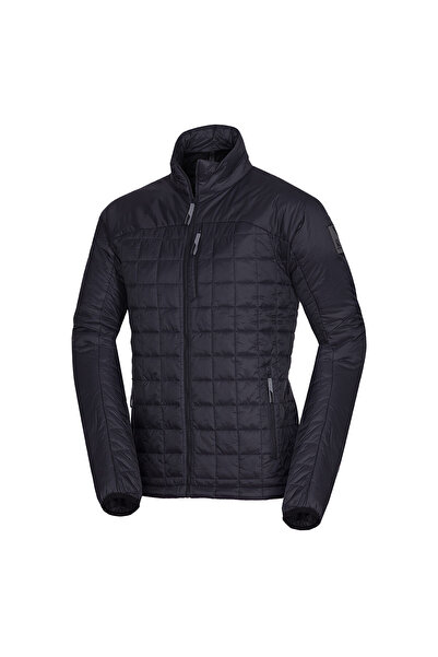 NORTHFINDER Geacă sport bărbătească ultraușoară, izolată, PAT neagră