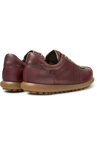 CAMPER Pelotas Ariel Men's Leather Burgundy Shoes