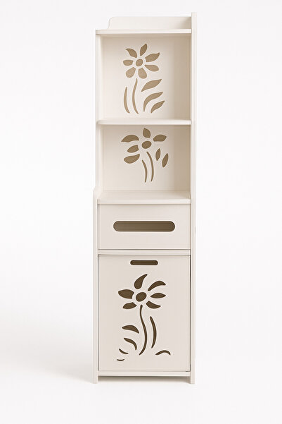 LEIHMANN Dulap vertical pentru baie, 4 compartimente