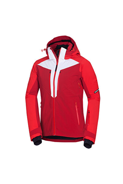 NORTHFINDER Geacă de schi izolată Primaloft® pentru bărbați STEPHAN roșu-alb