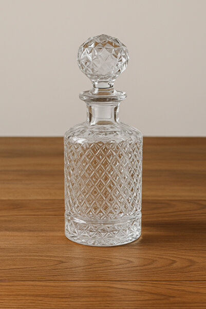 Kaveh glass ŞIK TASARIM CAM KAPAKLI EL YAPIMI SÜRAHİ