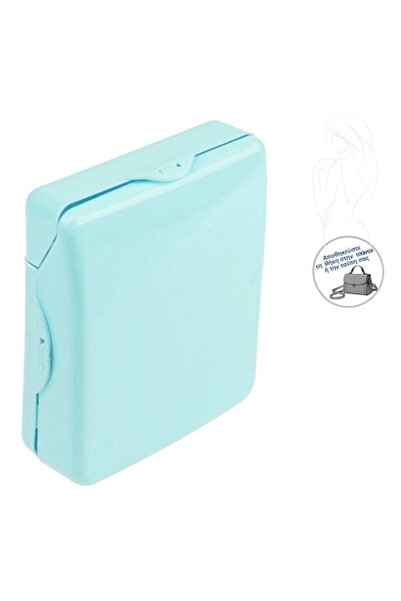 SHOPIENS Suport pentru absorbante igienice, model unic, plastic, verde mentă,...