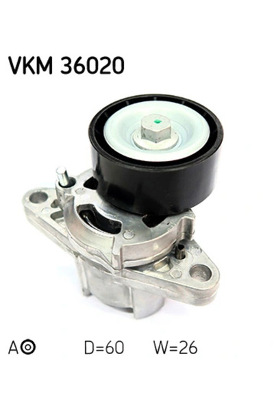 SKF Intinzator Curea Curea Distributie Dacia Logan/Sandero Renault Clio 2/Esp...