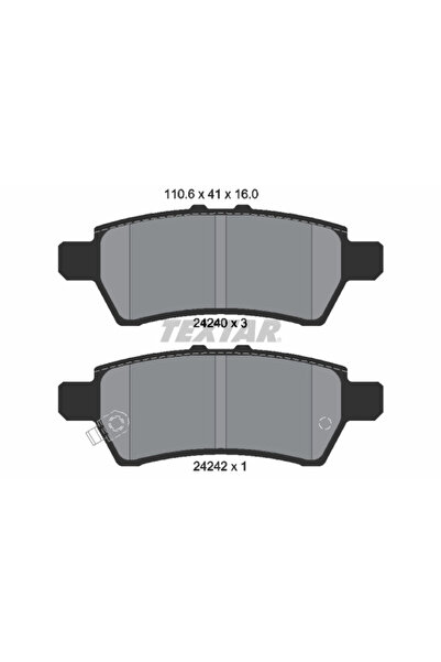 Krieger Set Placute Frana Frana Disc Nissan Navara NP300/Pathfinder 3/Xterra