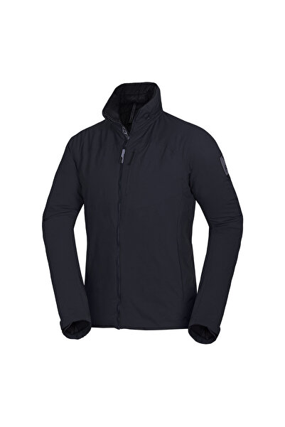 NORTHFINDER Geacă urbană rezistentă la vânt pentru bărbați SCOTT neagră